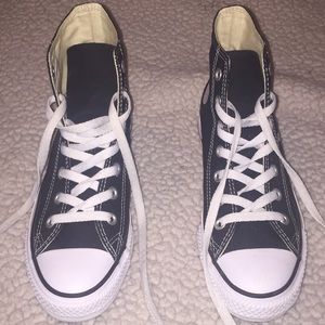 Converse All Star hi top canvas shoes (sz W8 M6)
